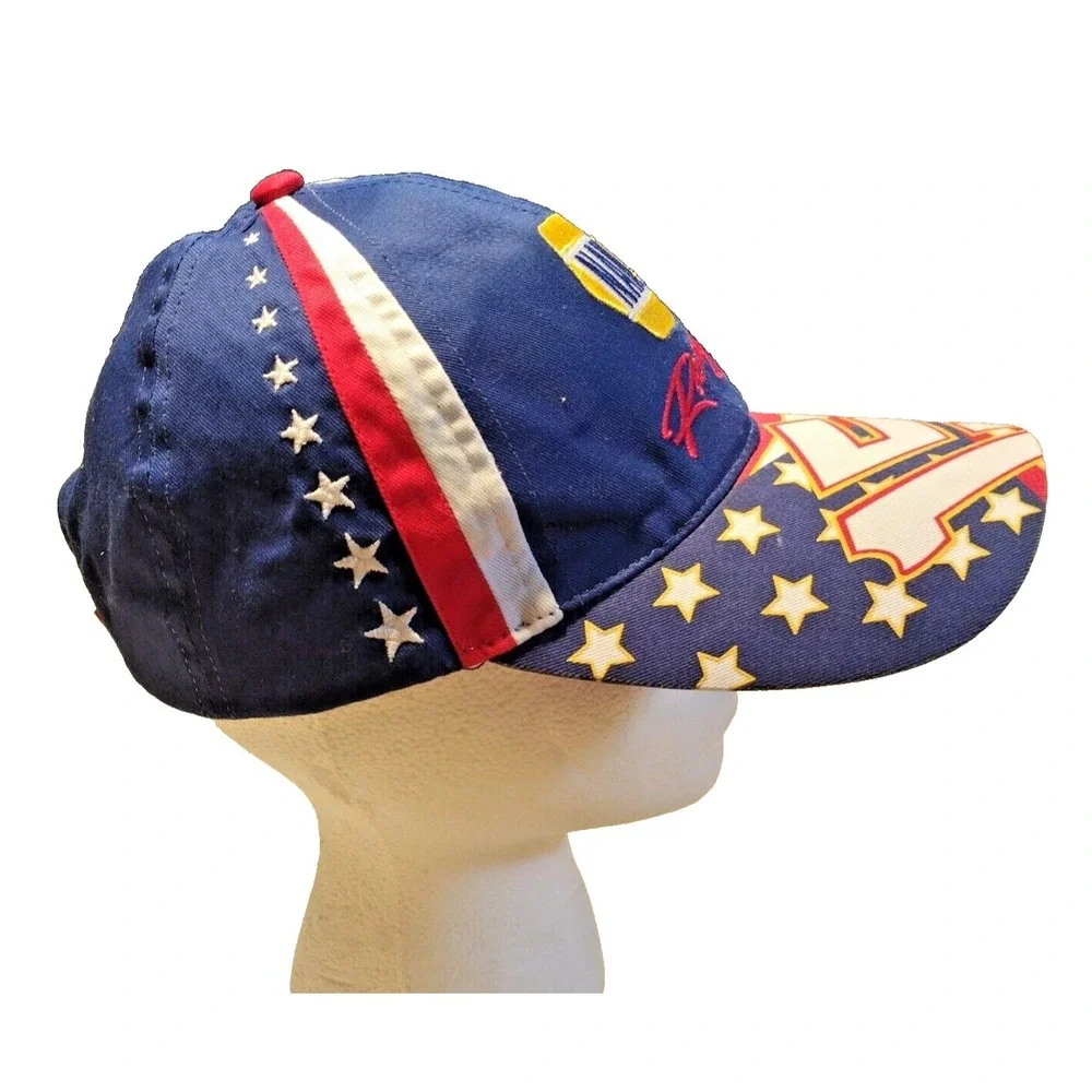Vtg Michael Waltrip NAPA Racing Hat Cap NASCAR‎ #15 Star Stripes Official